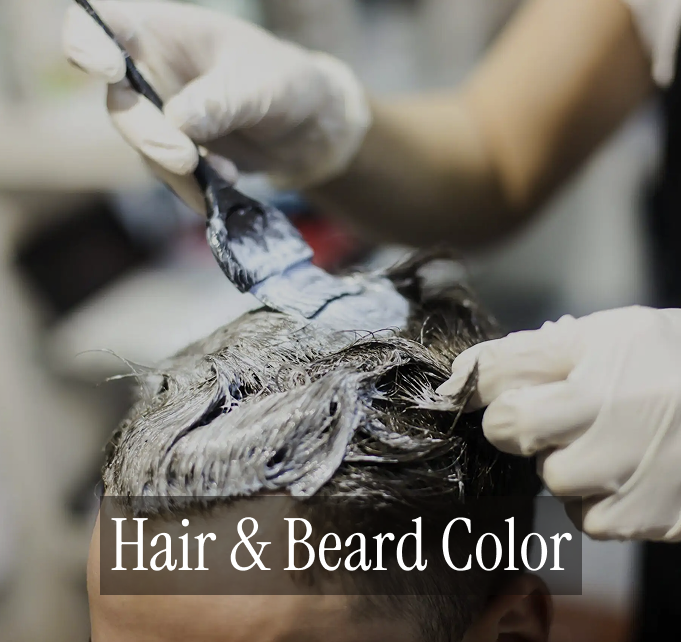 Hair & Beard Coloring for Men